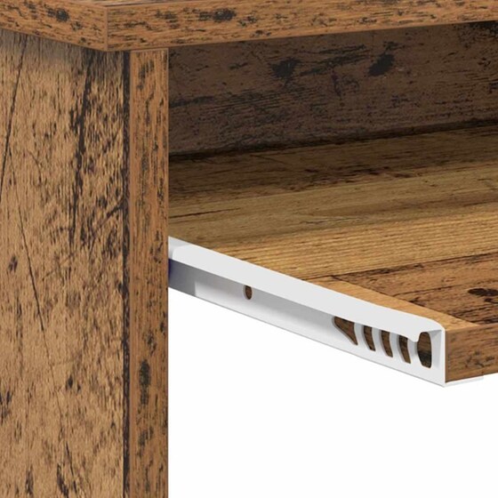 Γραφείο VidaXL από Επεξεργασμένο Ξύλο 120,5x44x88,5 cm - Παλιό Ξύλο image 7