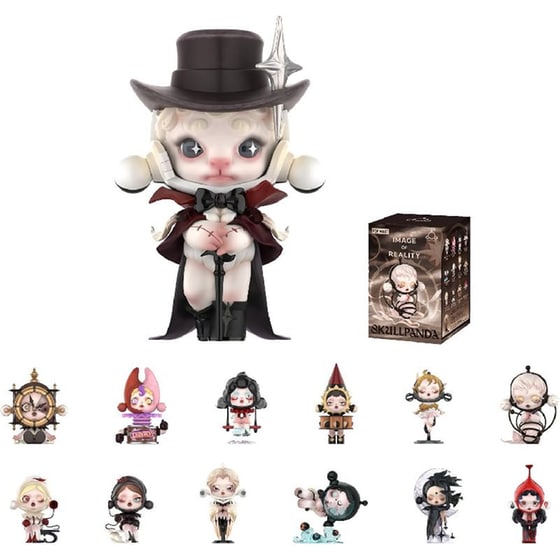 Φιγούρα Pop Mart Skullpanda Image Of Reality Series Blind Box image 1