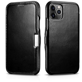 Θήκη Apple iPhone 11 Pro Max - Icarer Side-open Vintage Series - Black