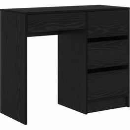 Γραφείο VidaXL από Επεξεργασμένο Ξύλο 90x37,5x75 cm - Μαύρη Οξιά