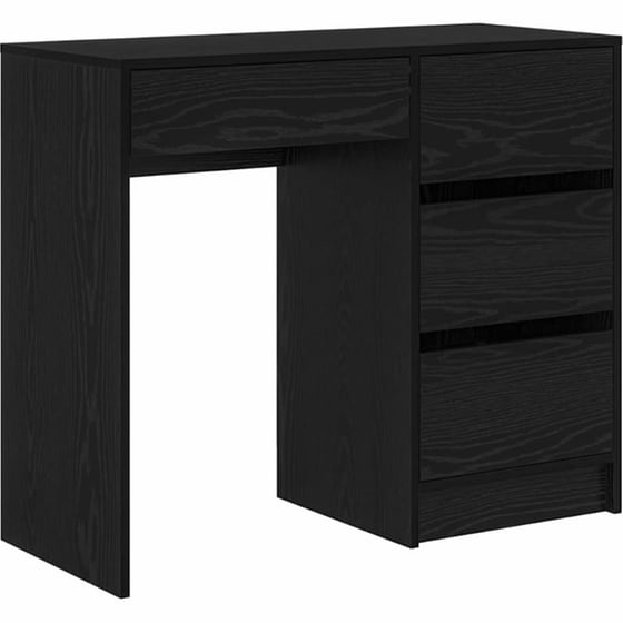 Γραφείο VidaXL από Επεξεργασμένο Ξύλο 90x37,5x75 cm - Μαύρη Οξιά image 0