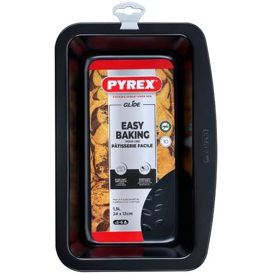 Φόρμα Κέικ Αντικολλητικό PYREX 322316 24 cm Μαύρη image 2
