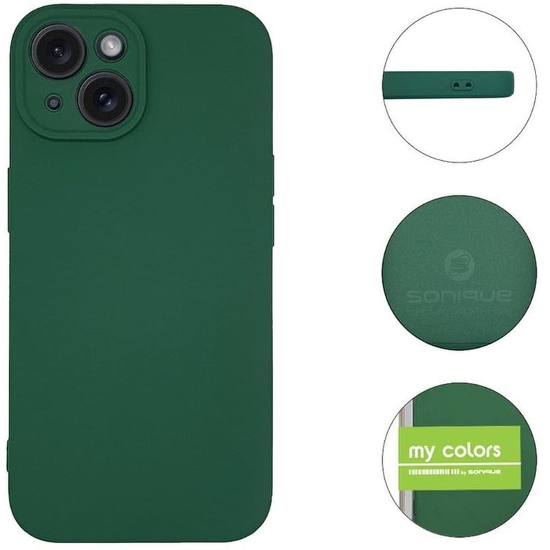Θήκη Apple iPhone 15 - Sonique My Colors - Πράσινο SONIQUE