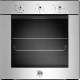 BERTAZZONI F60 5 MOD G K XS (GPL) 57 lt Inox Εντοιχιζόμενος Φούρνος Άνω Πάγκου Υγραερίου