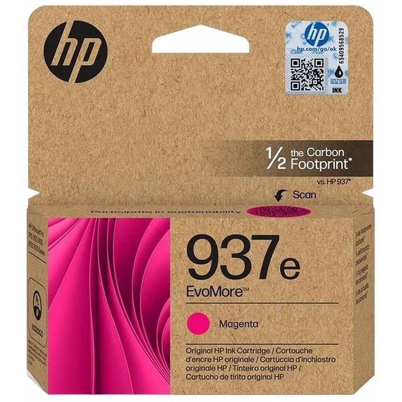 HP 937Ε Ματζέντα Μελάνι Εκτυπωτή 4S6W7NE HP
