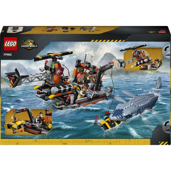 LEGO® Jurassic World Mosasaurus Dinosaur Boat Attack (77983) image 3