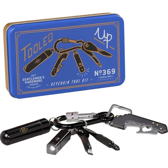 Μπρελόκ Gentlemen's Hardware Kit με Εργαλεία Καθημερινής Χρήσης image 1