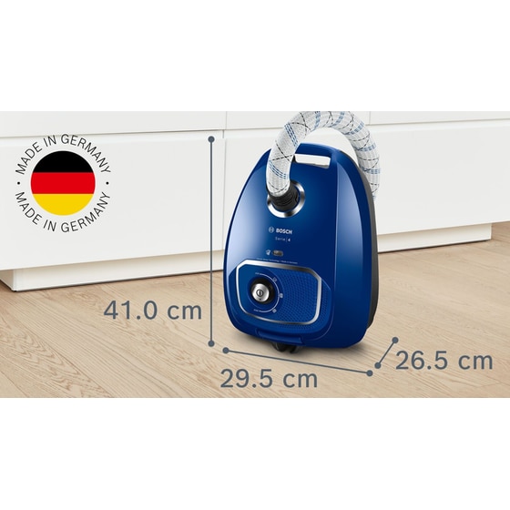 BOSCH BGLS4WH3H 600 W με Σακούλα 4 L Μπλε Ηλεκτρική Σκούπα image 9