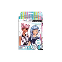 Make It Real - Fashion Design Sketchbook - Pastel Pop! (3205)