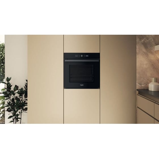WHIRLPOOL WOI4S8PM2SBA 73 Lt Μαύρο Εντοιχιζόμενος Φούρνος Άνω Πάγκου image 3
