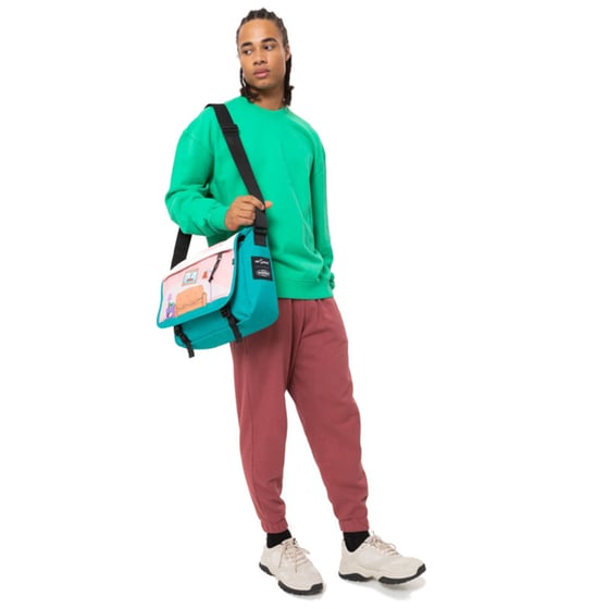 Τσάντα Ώμου Eastpak Delegate & The Simpsons Sofa 1 Θήκης Πολύχρωμο image 9