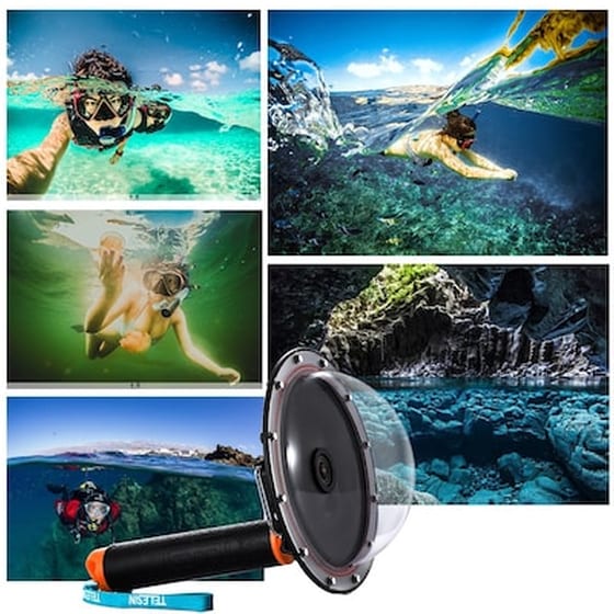 Telesin Dome Για Gopro Hero 9 Με Αδιάβροχη Θήκη / Φακός Διπλής Οπτικής image 2
