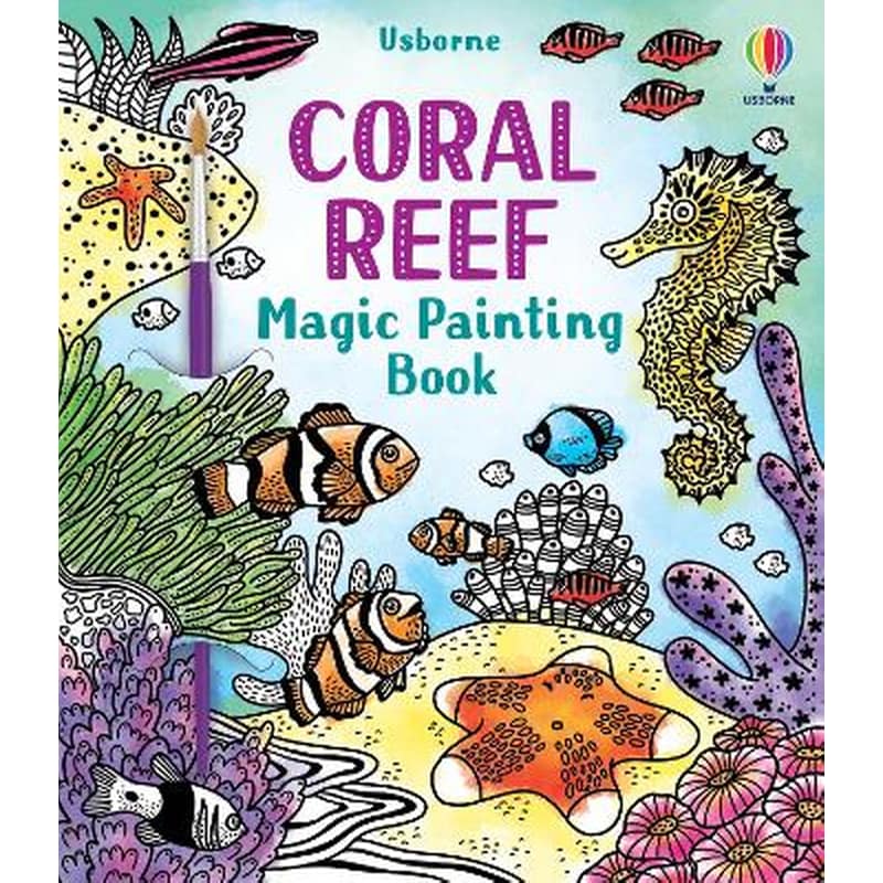 Coral Reef Magic Painting Book