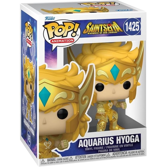Funko Pop! Animation - Saint Seiya: Knights of the Zodiac - Aquarius Hyoga #1425 image 1