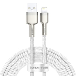 Καλώδιο δεδομένων Baseus Cafule Series Metal Usb to Lightning 2.4A 2m - White