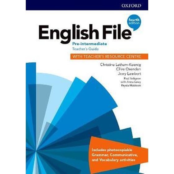 English File: Pre-Intermediate: Teacher's Guide with Teacher's Resource Centre image 0
