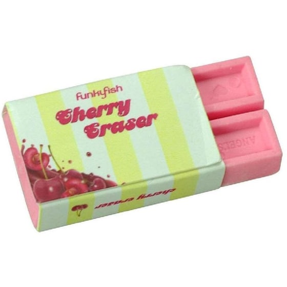 Γόμα Funky Fish Σοκολάτα Ροζ image 0