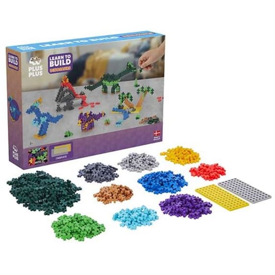 Toυβλάκια Giochi Plus Plus Pastel Learn To Build Dinosaurus image 1