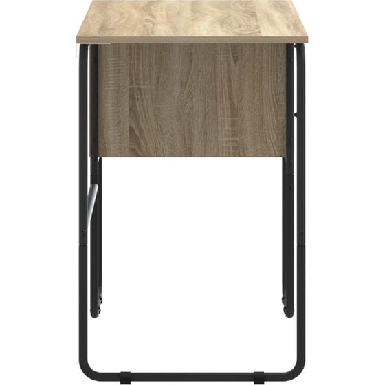 Γραφείο VidaXL με Αποθηκευτικό Χώρο 100x50x75 cm - Sonoma Δρυς image 4