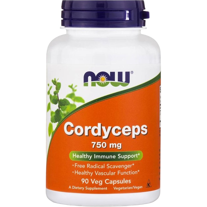 Ειδικό Συμπλήρωμα Now Cordyceps 750mg - 90 κάψουλες