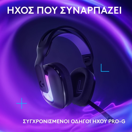 Logitech G G522 LIGHTSPEED Wireless Gaming Headset  Μαύρα image 3