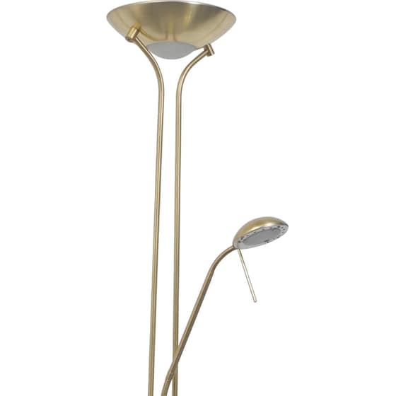 Φωτιστικό Δαπέδου VidaXL LED 23W με Dimmer - Καφέ image 3