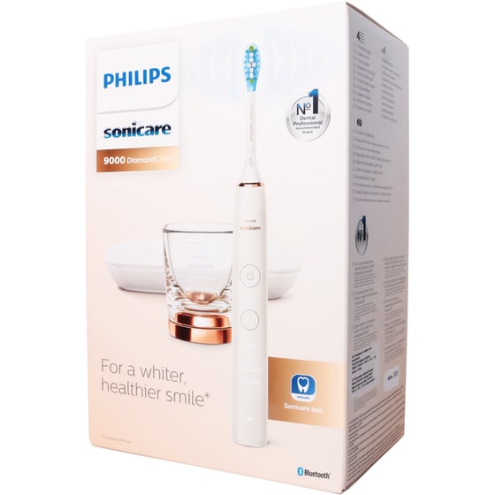 Ηλεκτρική Οδοντόβουρτσα PHILIPS Sonicare DiamondClean 9000 HX9911/94 - Λευκό/Χρυσό image 6