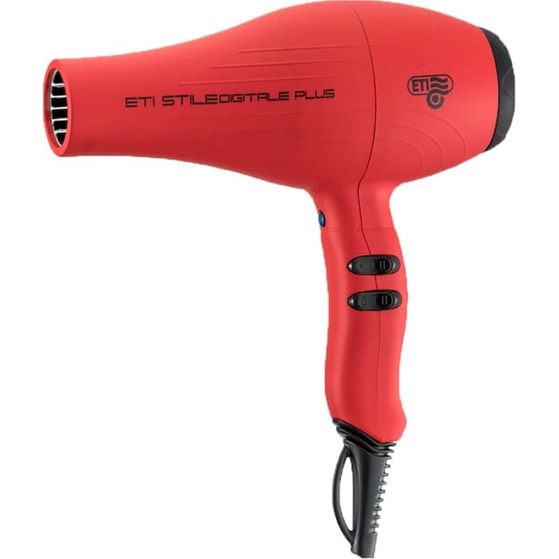 ETI Επαγγελματικό Πιστολάκι Μαλλιών Eti Stile Digital Plus 2500w Matt Red