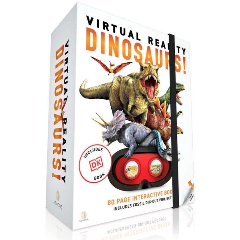 ABACUS BRANDS Abacus Brands Vr Giftbox Dinosaurs! Σετ Εικονικής Πραγματικότητας – Πολυτελές Σετ Δώρου Για Ηλικίες 8 Έως 12 Ετών – Περιλαμβάνει Γυαλιά Vr