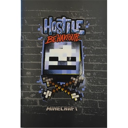 Τετράδιο Καρφίτσα Graffiti B5 40 Φύλλων Minecraft (1 Τεμάχιο)