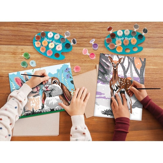 AS Company Paint & Frame Ζωγραφίζω Με Αριθμούς Cute Bunnies image 5