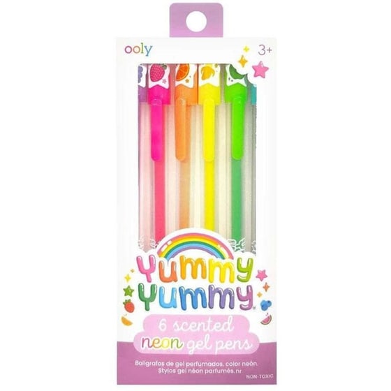 Στυλό Gel Ooly Αρωματικό Neon Yummy (6 Τεμάχια) image 0
