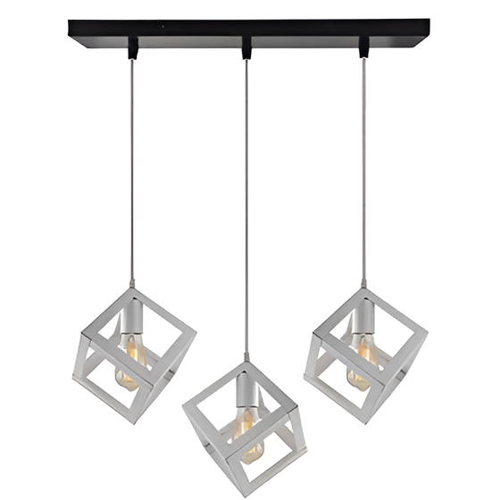 Κρεμαστό Φωτιστικό Οροφής Σε Λευκό Χρώμα R50 image 0