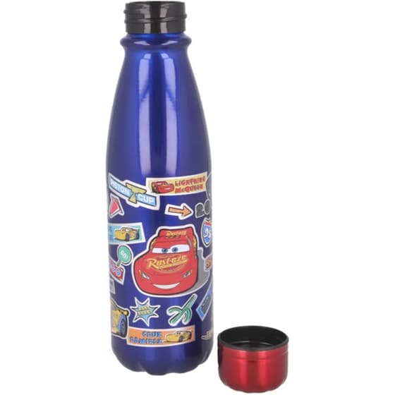 Παγούρι Gim Αλουμινίου 600ml Cars image 1