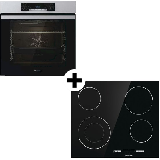 HISENSE BI62216AX & E6432C 77 Lt Εντοιχιζόμενο Σετ Φούρνος και Εστία image 0