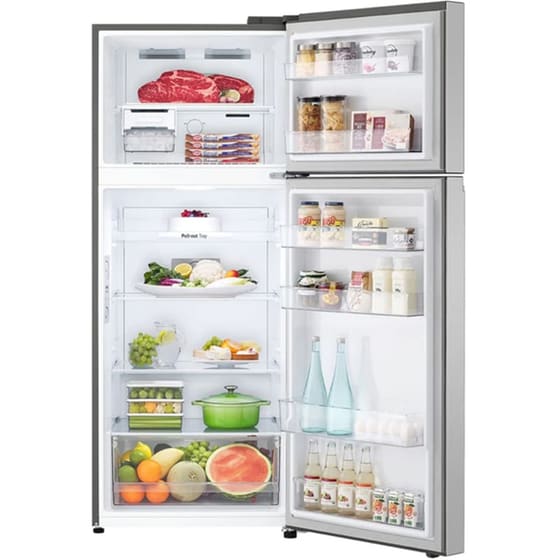 LG GTBV36PZGKD Total No Frost 395 Lt Ασημί Δίπορτο Ψυγείο image 5