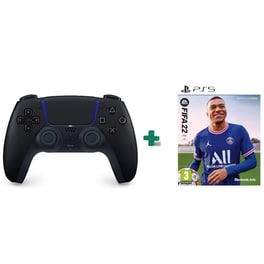 Sony PS5 DualSense Wireless Controller- Ασύρματο Χειριστήριο - Midnight Black & FIFA 22