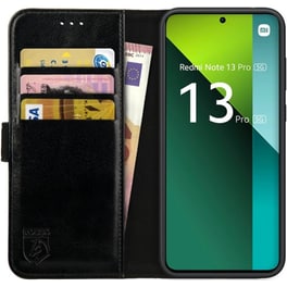 Θήκη Xiaomi Redmi Note 13 Pro 5G/Poco X6 - Rosso Element PU Wallet - Black