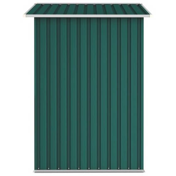 Vidaxl Αποθήκη Κήπου Πράσινη 205 X 129 X 183 Εκ. Γαλβανισμένο Ατσάλι image 5