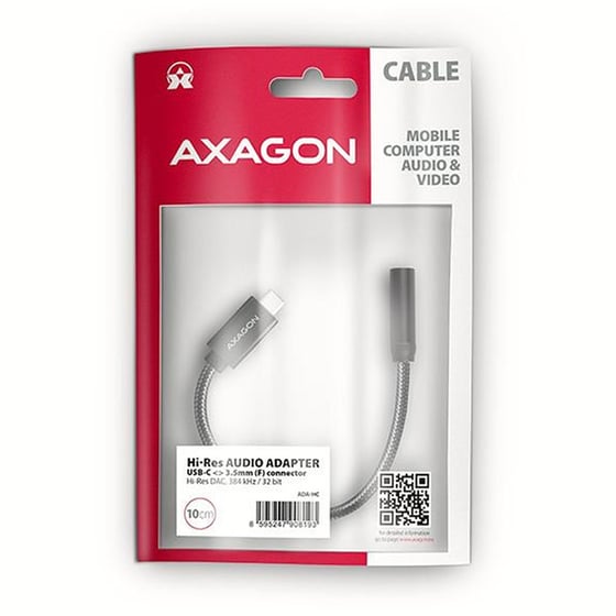AXAGON ADA-HC USB-C DAC Εξωτερική Κάρτα Ήχου image 4