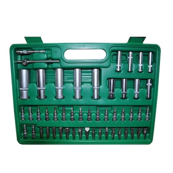 Επαγγελματική Εργαλειοθήκη Βαλίτσα Με Καστάνιες, Καρυδάκια Και Αστεράκια 108 Τεμαχίων, Bestcraft Professional Ec-303 image 1