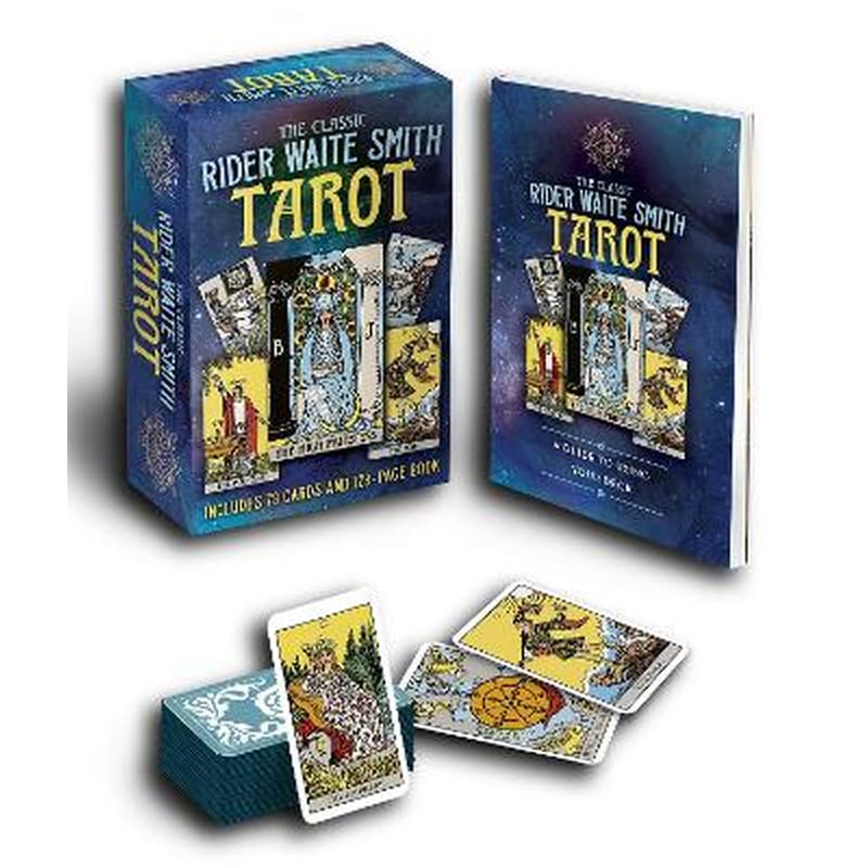 The Classic Rider Waite Smith Tarot Book Card Deck