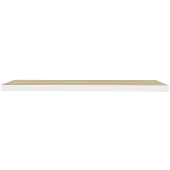 Ράφια Τοίχου VidaXL από MDF 120x23.5x3.8 cm 4 Τμχ - Λευκό image 3