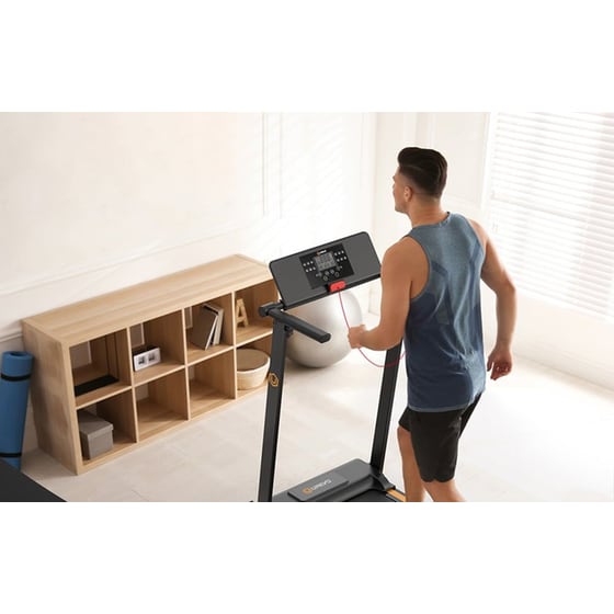 UREVO Foldi Mini Ηλεκτρικός Διάδρομος Γυμναστικής Μαύρο image 3