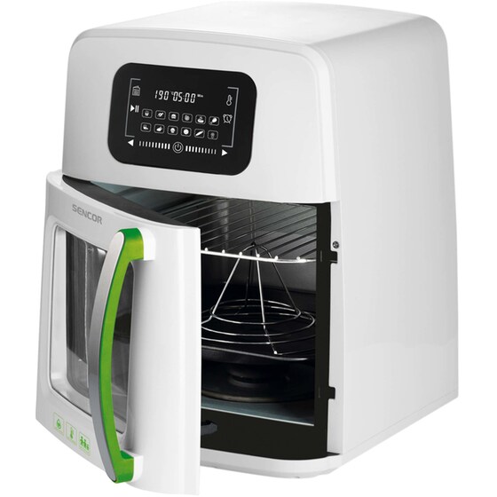Φριτέζα Αέρος SENCOR SFR 5400WH με Πόρτα 1800 W 11 L Λευκό image 1
