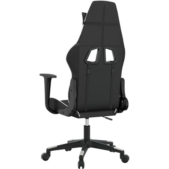 Καρέκλα Gaming VIDAXL Καρέκλα από Τεχνητό Δέρμα - Μαύρο image 3