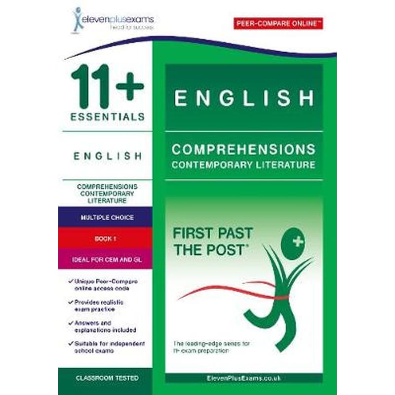 11+ Essentials English Comprehensions: Contemporary Literature Book 1