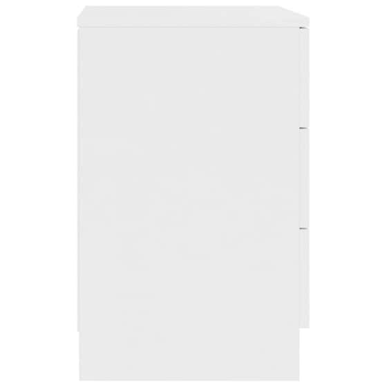 Κομοδίνo Vidaxl Από Μοριοσανίδα 2τμχ 38x35x56 cm - Λευκό image 3