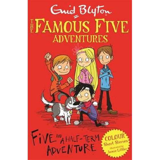 Famous Five Colour Short Stories- Five and a Half-Term Adventure image 0