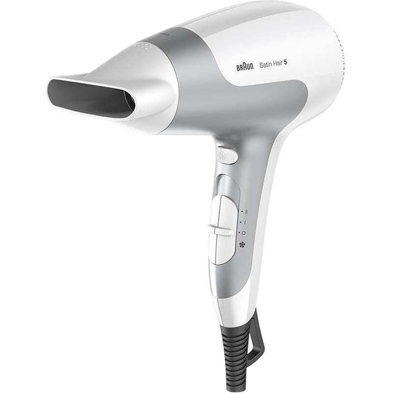 Σεσουάρ Μαλλιών BRAUN SATIN HAIR 5 HD 580 2500 W Λευκό